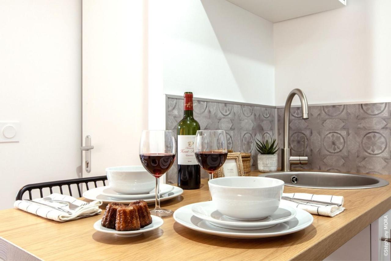 Life&Travel - Studio Cosy - Parking - Terrasse 보르도 외부 사진